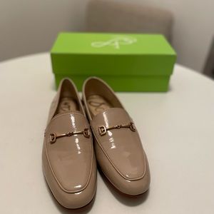 Sam Edelman Loraine Bit Loafer Size 6.5, Chai Latte Patent